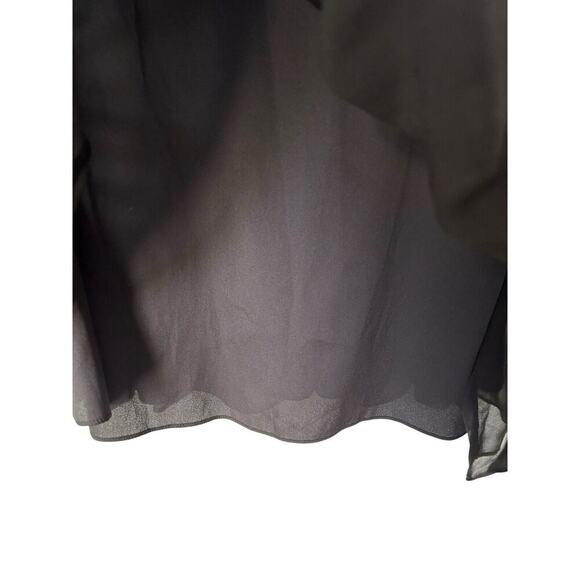 Diane von Furstenberg Dress SZ 8 Asti Short Black Silk Strapless Mini Babydoll - Picture 4 of 13